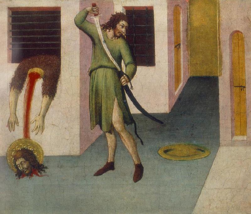 SANO di Pietro Beheading of St John the Baptist agf